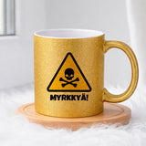 Myrkkyä! (0308) | Glittermuki 330ml