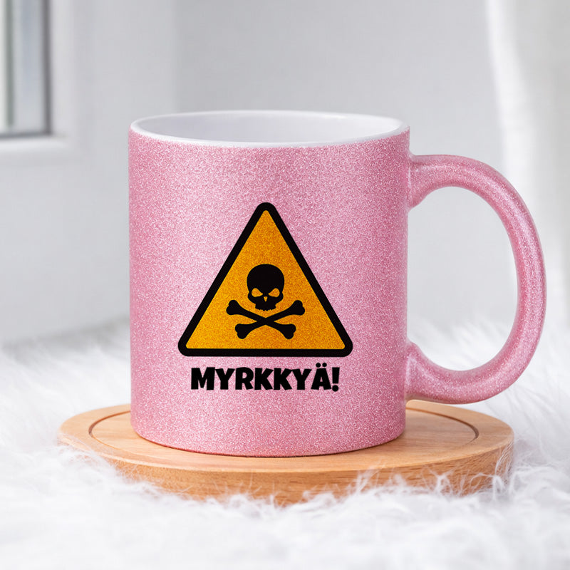 Myrkkyä! (0308) | Glittermuki 330ml