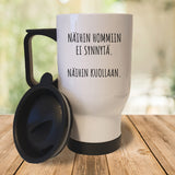 Näihin hommiin ei synnytä (0121) | Termosmuki 3,9dl