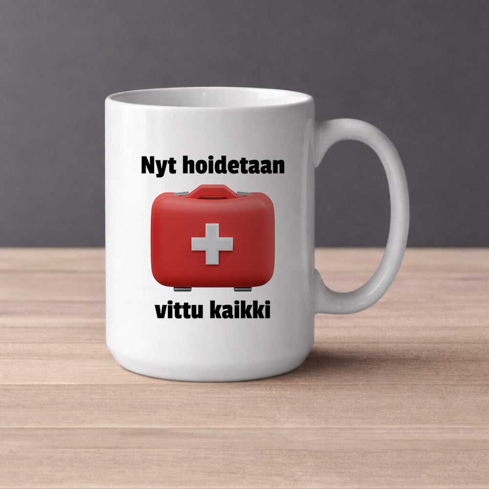 Nyt hoidetaan (0294) | Kahvikuppi 440ml