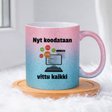Nyt koodataan (0295) | Glittermuki 330ml