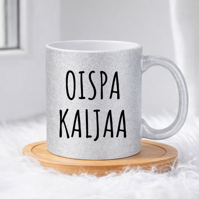 Oispa kaljaa (0422) | Glittermuki 330ml