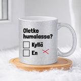 Oletko humalassa (0107) | Glittermuki 330ml