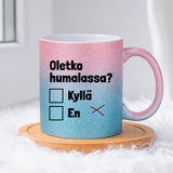 Oletko humalassa (0107) | Glittermuki 330ml