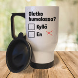 Oletko humalassa (0107) | Termosmuki 3,9dl