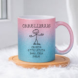 Onnellisuus on sitä ettei vituta ihan joka päivä (0268) | Glittermuki 330ml