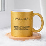 Päällikkö (0352) | Glittermuki 330ml