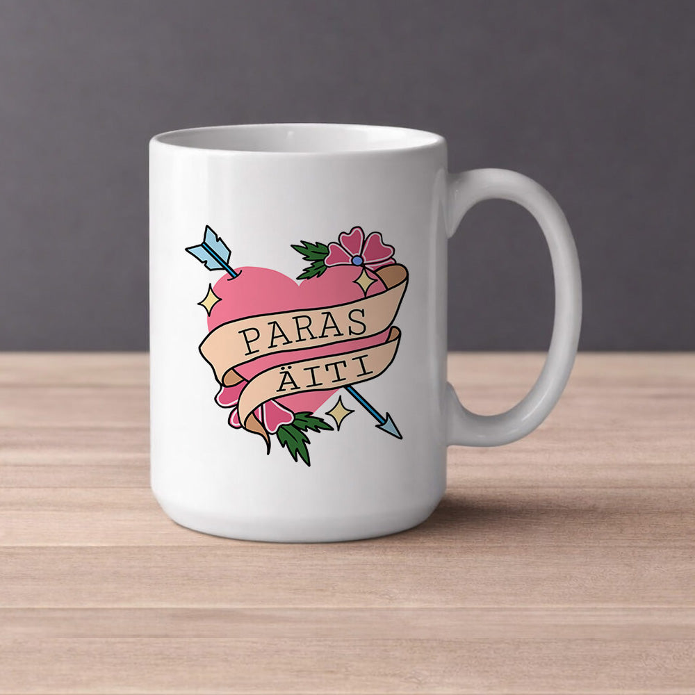 Paras äiti (0044) | Kahvikuppi 440ml