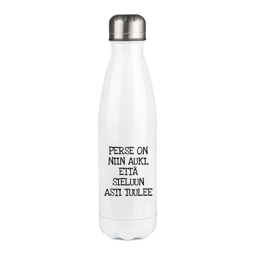Perse on niin auki (0010) | Termospullo 500ml