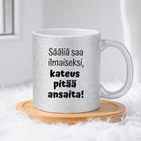 Sääliä saa ilmaiseksi (0140) | Glittermuki 330ml