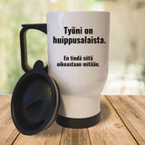 Työni on huippusalaista (0176) | Termosmuki 3,9dl