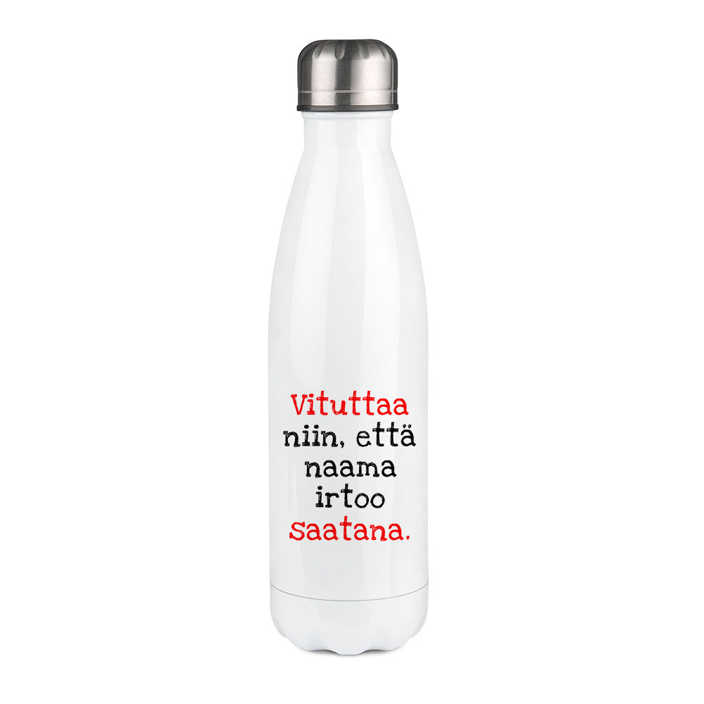 Vituttaa niin (0060)  | Termospullo 500ml