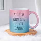 Vituttaa niin kuin pientä eläintä (0196) | Glittermuki 330ml