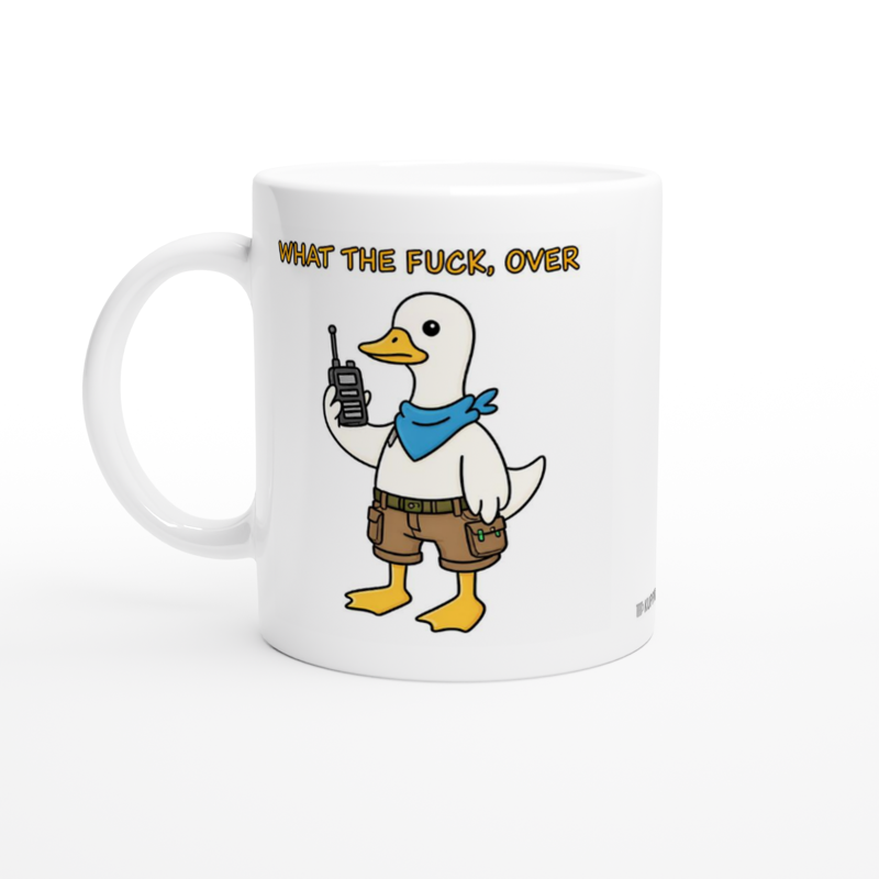 What the fuck, over | Kahvikuppi 330ml (0583)