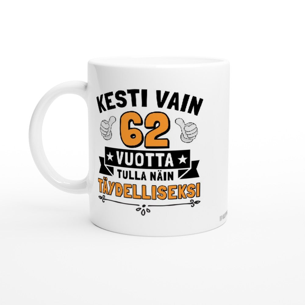 Kesti vain 62 vuotta | Kahvikuppi 330ml