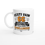 Kesti vain 66 vuotta | Kahvikuppi 330ml