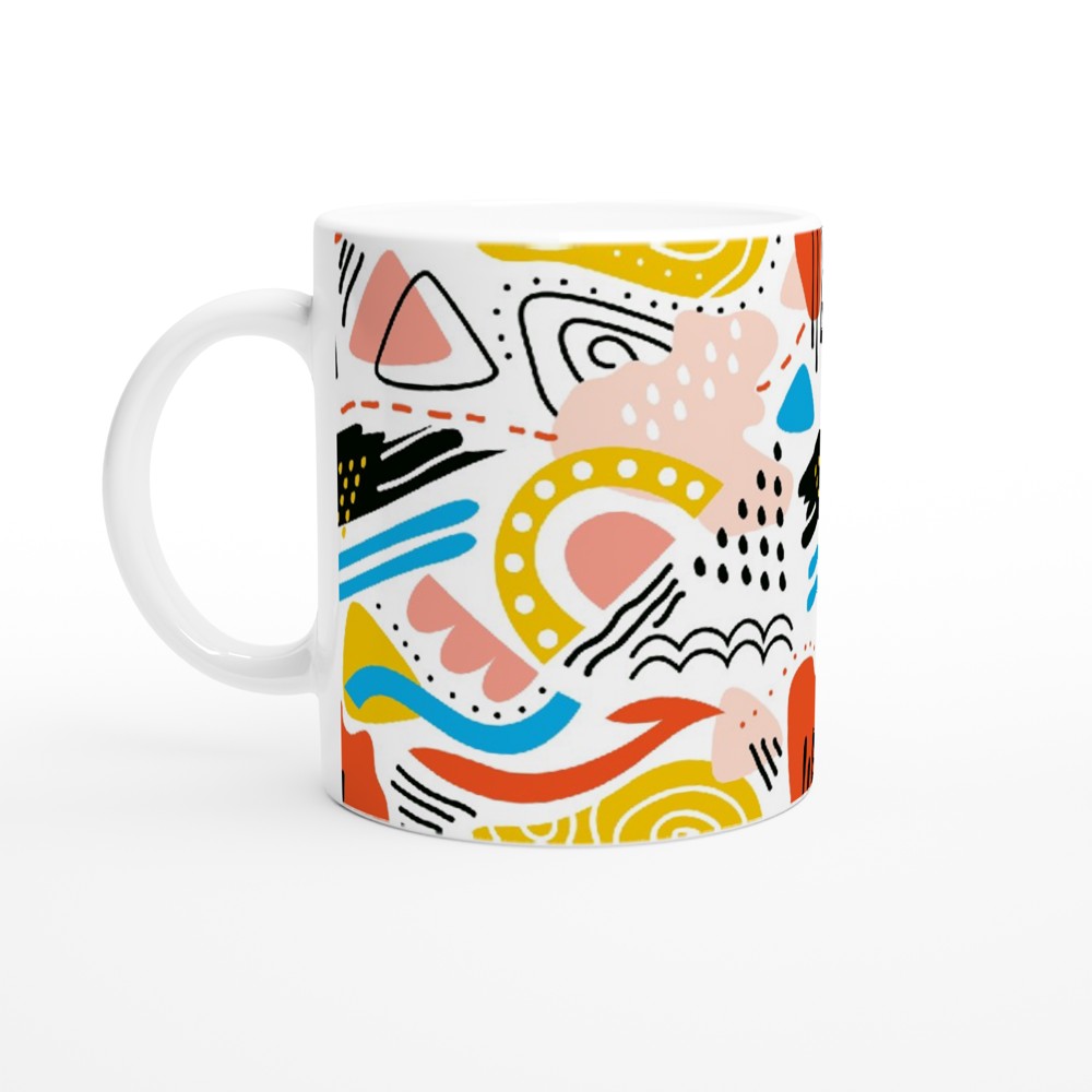 Värilliset kuviot | Kahvikuppi 330ml