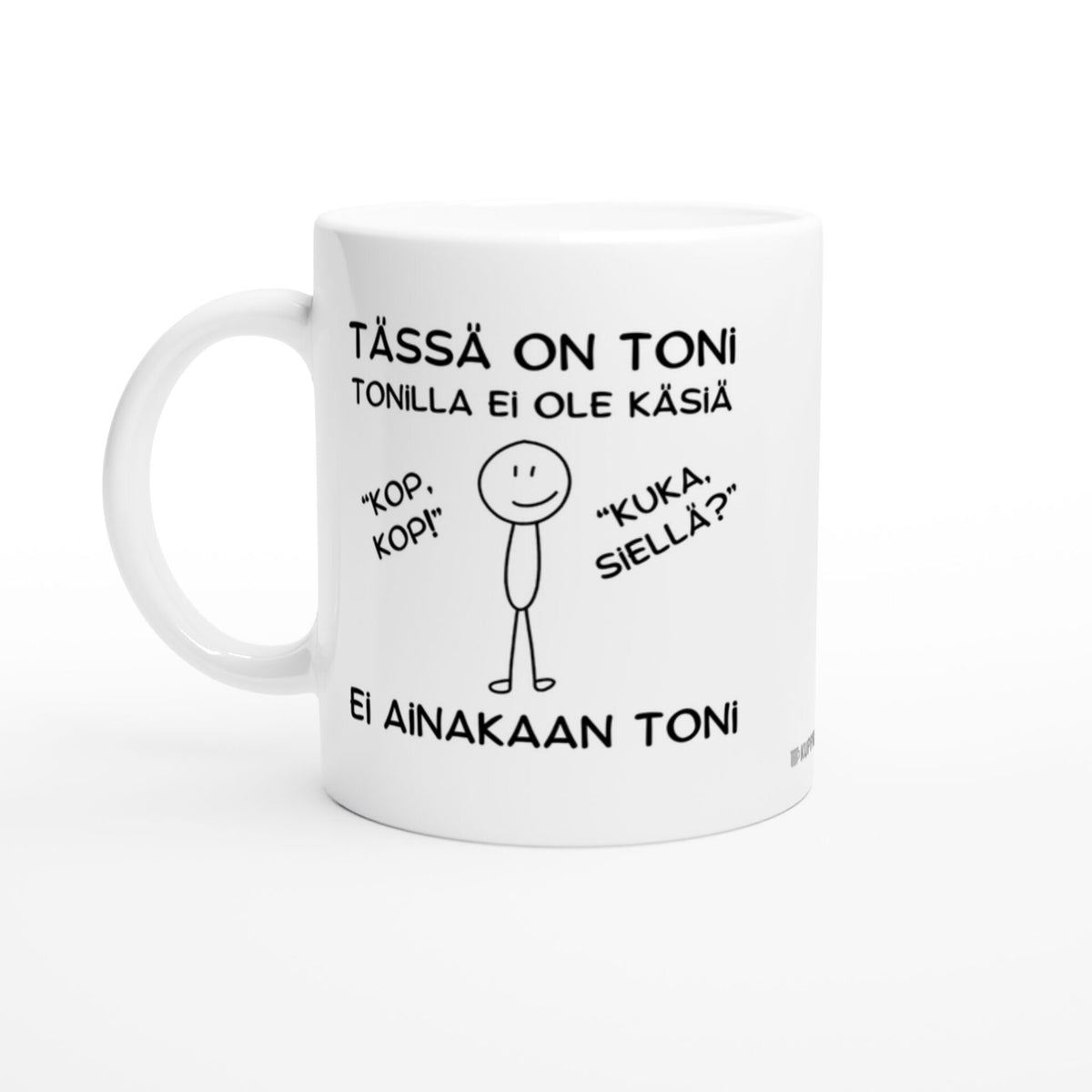 Tässä on Toni | Kahvikuppi 330ml (0339)