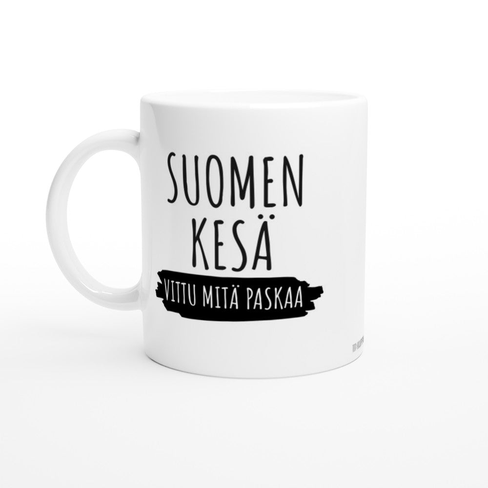 Suomen kesä - Vittu mitä paskaa Kahvikuppi 330ml