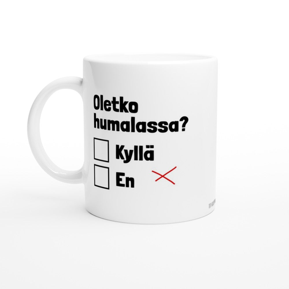 Oletko humalassa? | Kahvikuppi 330ml