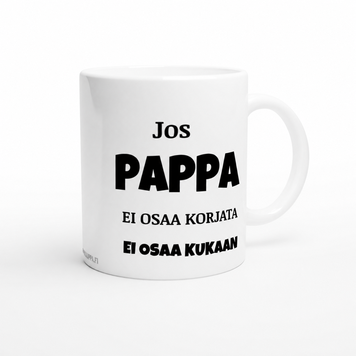 Jos pappa ei osaa korjata | Kahvikuppi 330ml (0587)