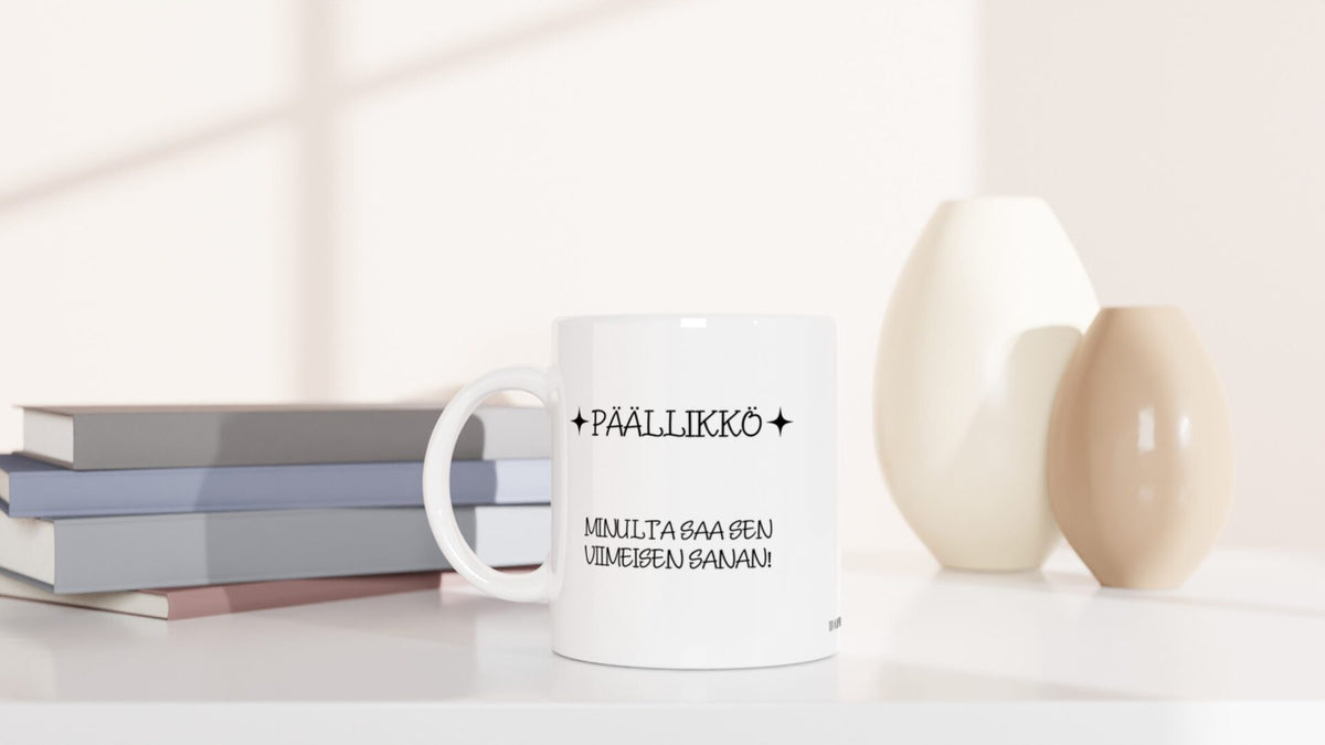 Päällikkö | Kahvikuppi 330ml (0352)