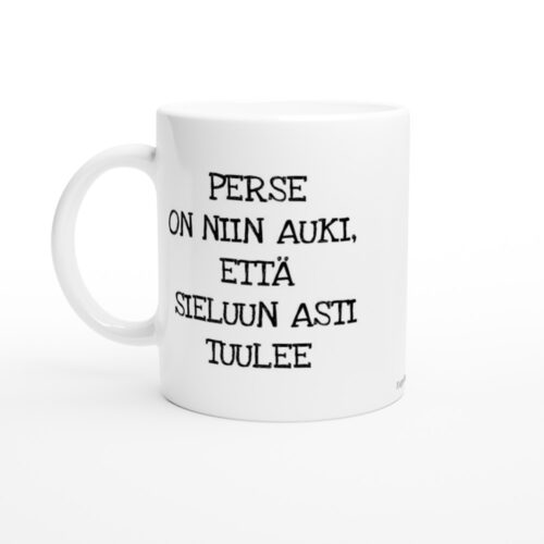 Perse on niin auki Kahvikuppi 330ml