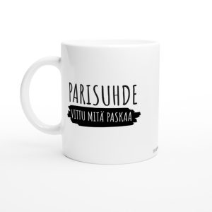 Parisuhde – Vittu mitä paskaa Kahvikuppi 330ml
