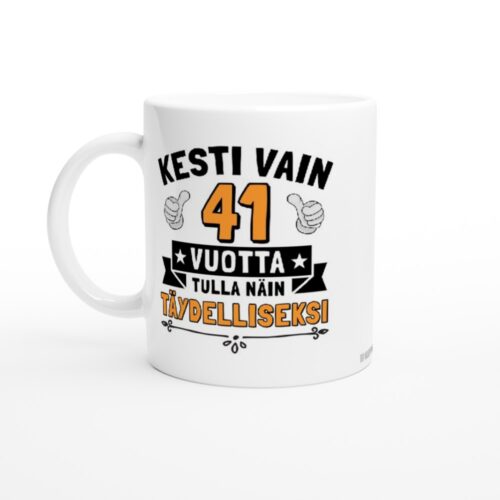 Kesti vain 41 vuotta | Kahvikuppi 330ml
