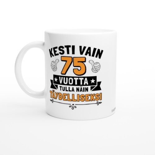Kesti vain 75 vuotta | Kahvikuppi 330ml
