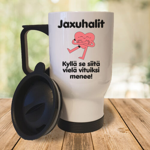 Jaxuhalit – Kyllä se siitä vielä vituiksi menee (0269) | Termosmuki 3,9dl