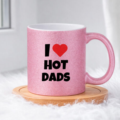 I LOVE HOT DADS (0436) | Glittermuki 330ml