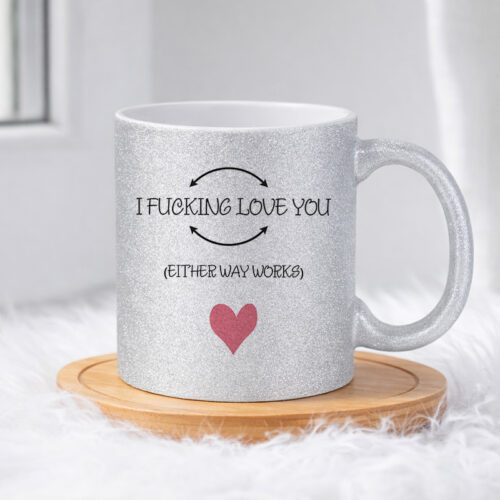 I fucking love you (0265) | Glittermuki 330ml - Image 3