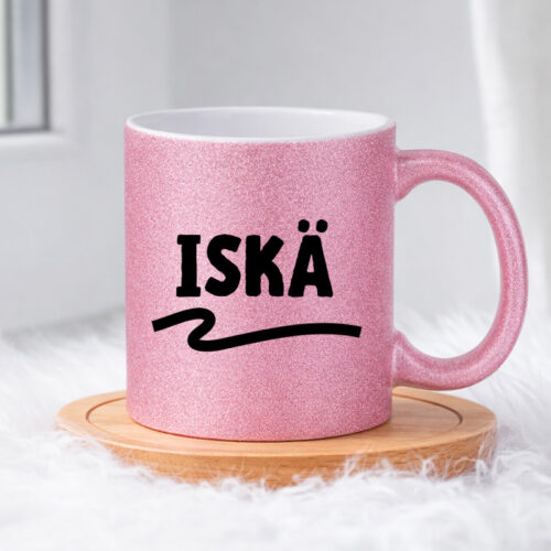 Iskä (0244) | Glittermuki 330ml