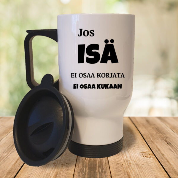 Jos isä ei osaa korjata (0161) Termosmuki 3,9dl