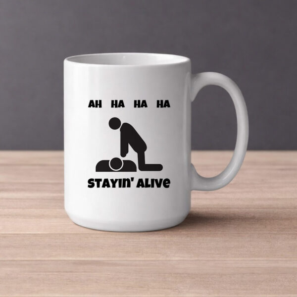 Ah, ha, ha, ha, stayin' alive, (0442)