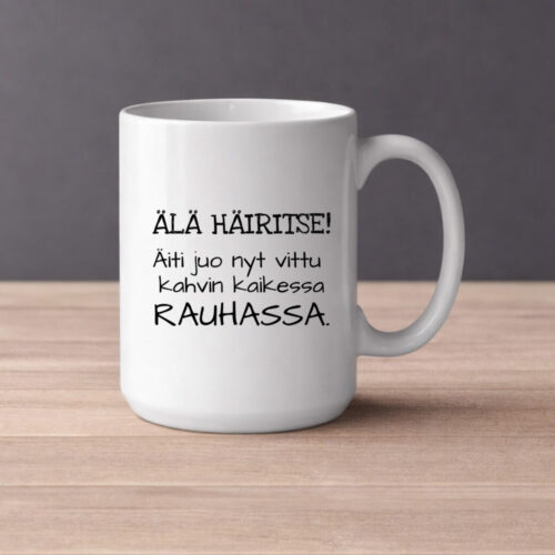 Älä häiritse (0030) | Kahvikuppi 440ml