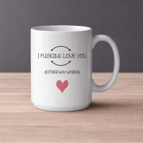 I fucking love you (0265) | Kahvikuppi 440ml