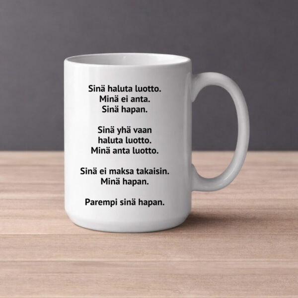 Sinä haluta luotto (0135)
