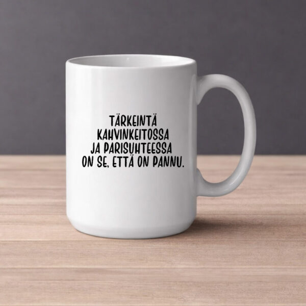 Tärkeintä kahvinkeitossa (0054)