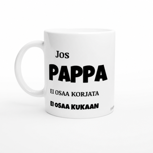Jos pappa ei osaa korjata | Kahvikuppi 330ml (0587)
